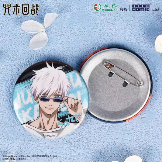 Jujutsu Kaisen Satoru Gojo Button Badge - Hidden Inventory / Premature Death